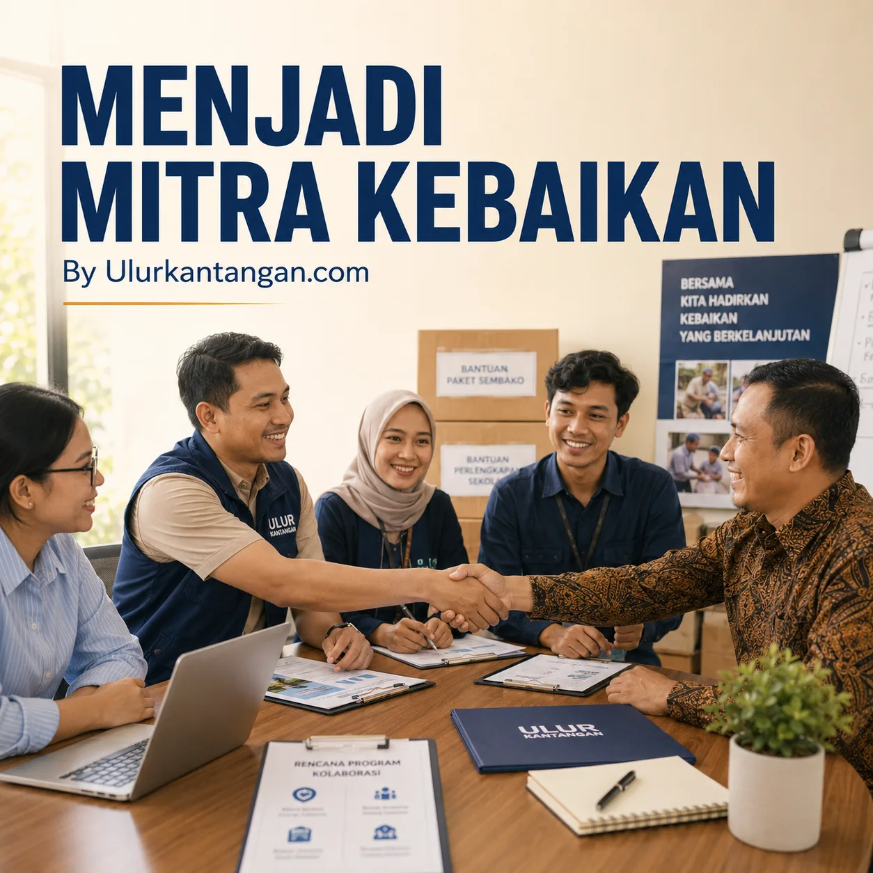 MENJADI MITRA KEBAIKAN