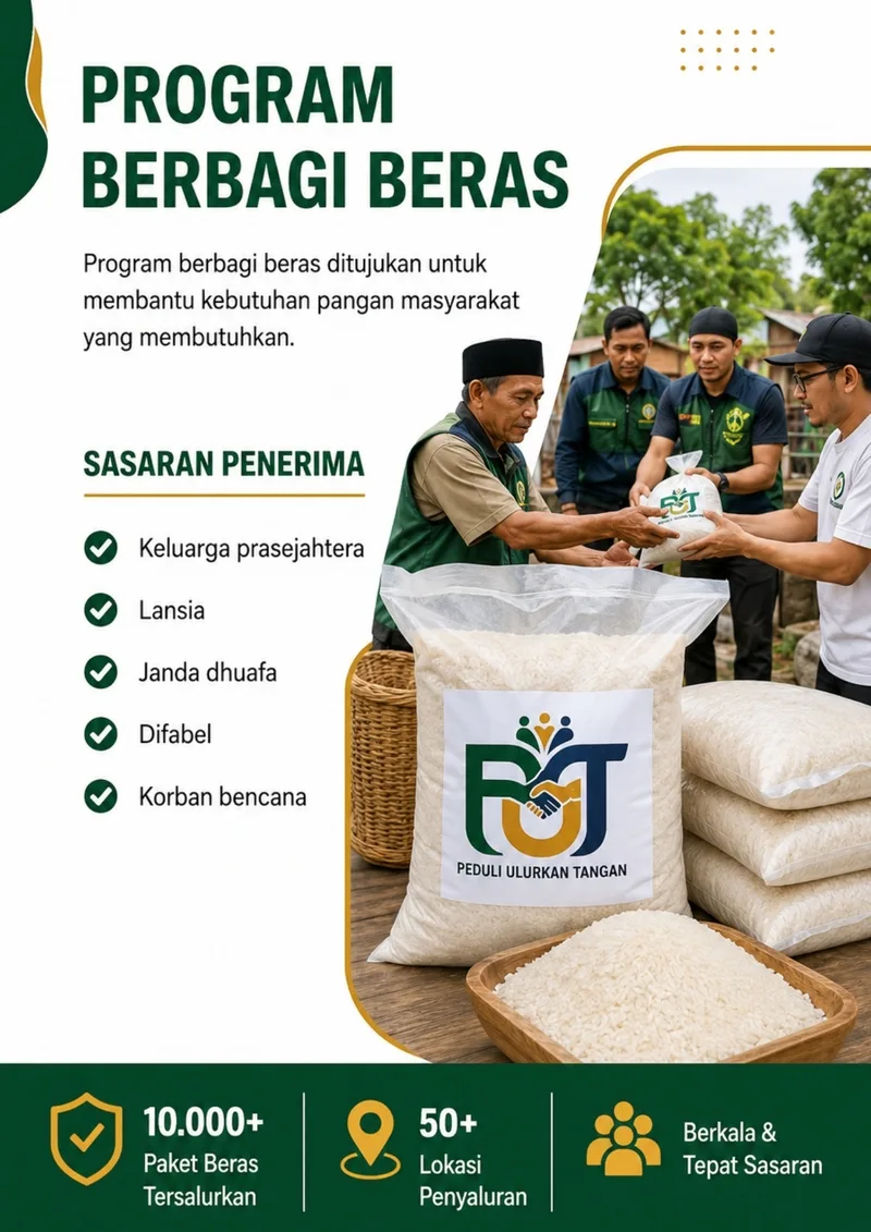 6 Program Berbagi Beras
