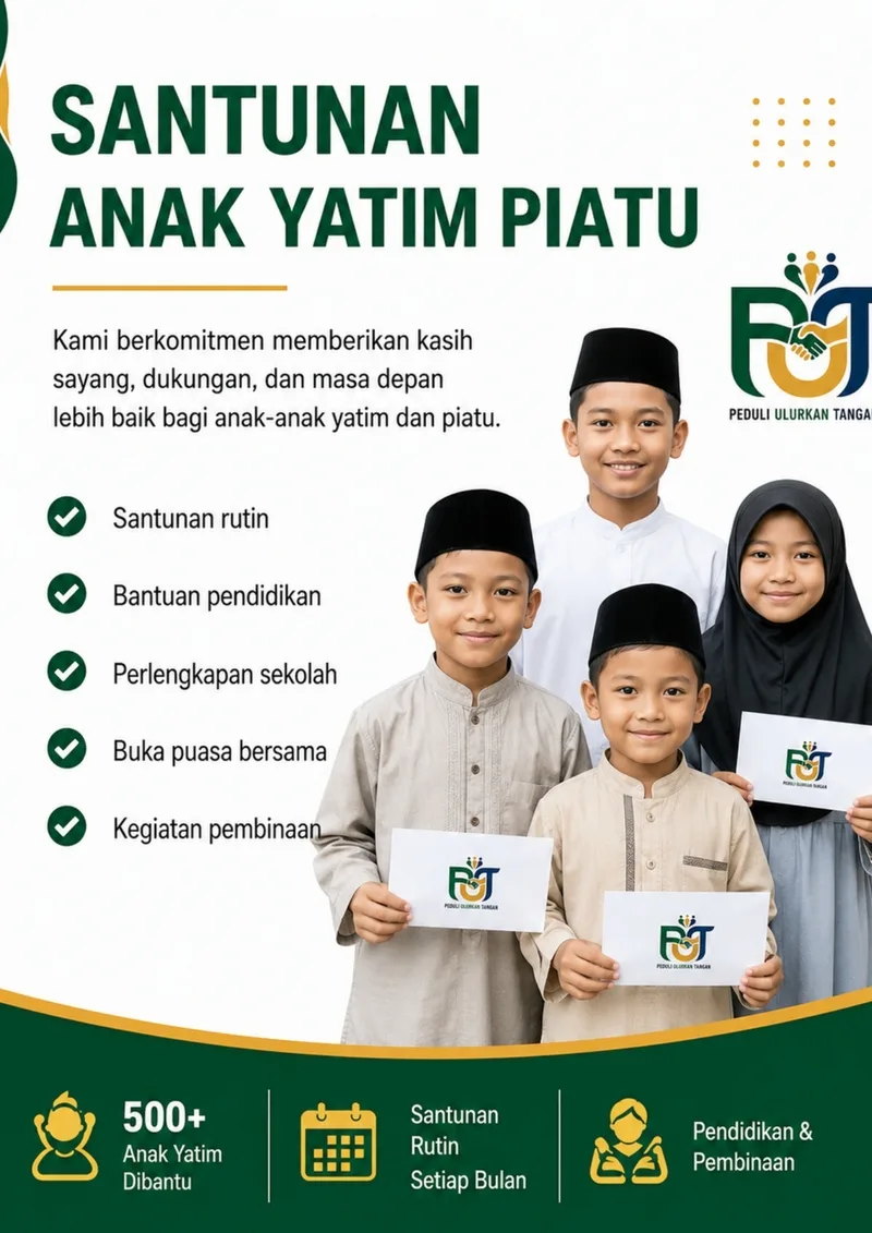 7 Santunan Anak Yatim Piatu
